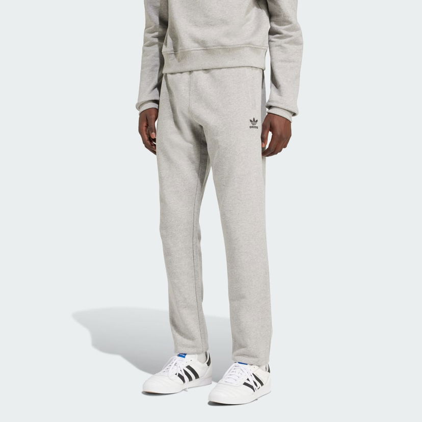 Joggingbukser adidas Performance Trefoil Essentials Fleece Joggers Grå | IX7684