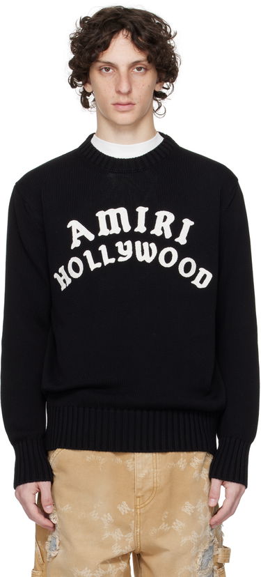 Sweater AMIRI Amiri Hollywood Crew Sweater Sort | AMKNCW1094, 0