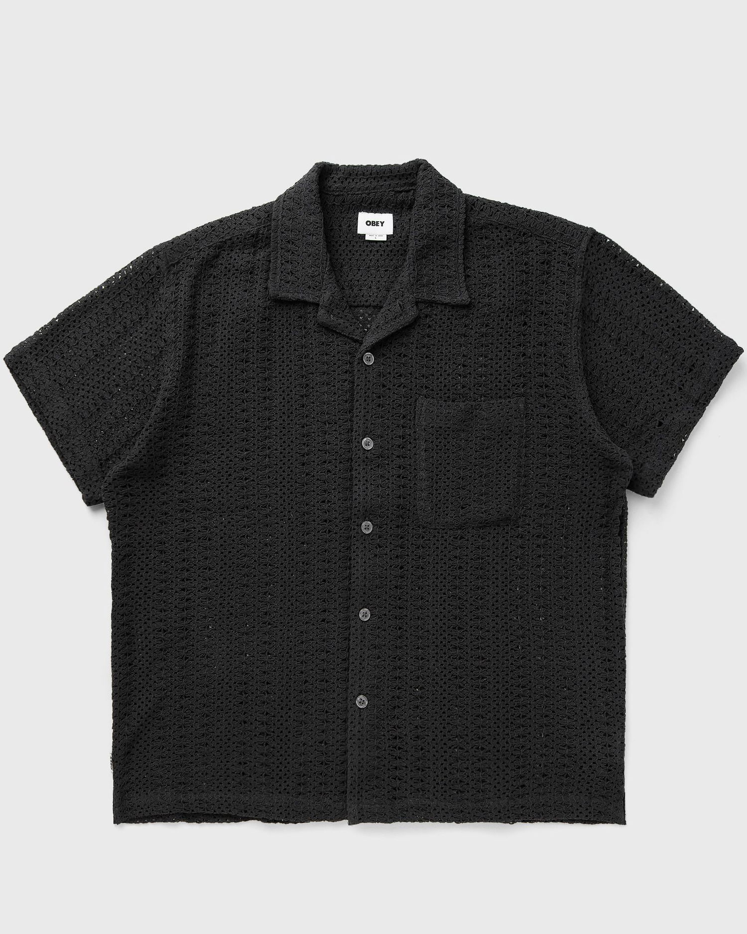 Skjorte OBEY Harison Woven Shirt Sort | 181210444-BLK, 1