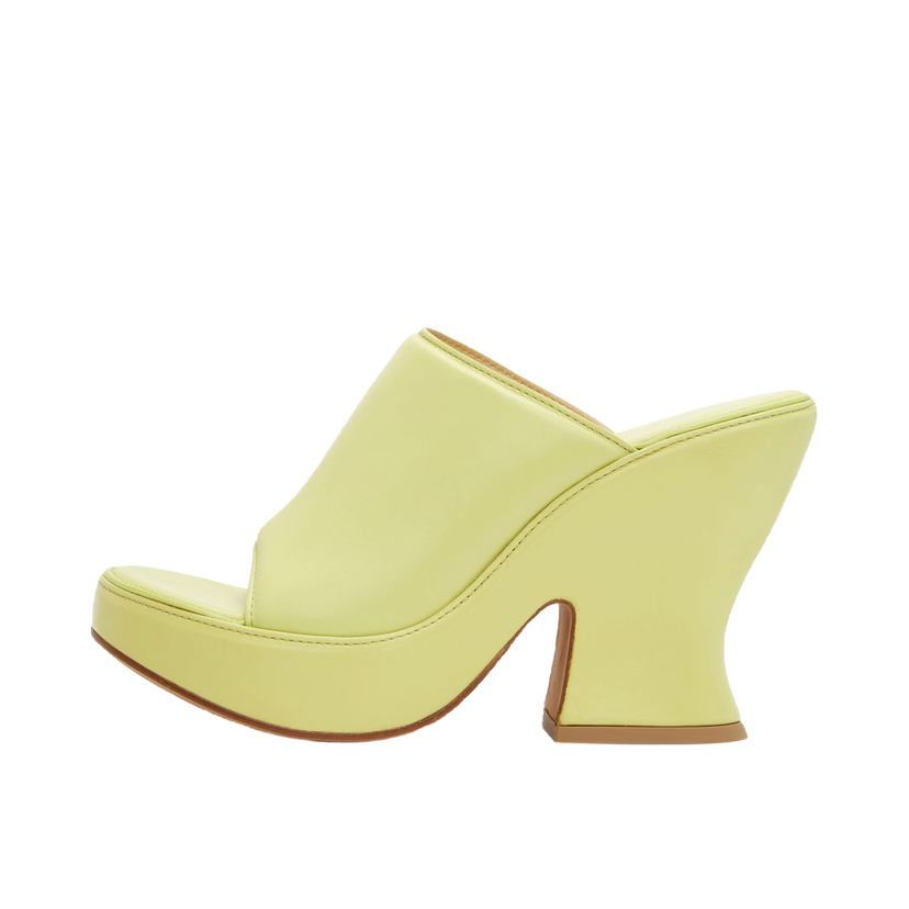 Sneakers og sko Bottega Veneta Wedge Heeled Sandals "Green" Grøn | 658979 VBSD0