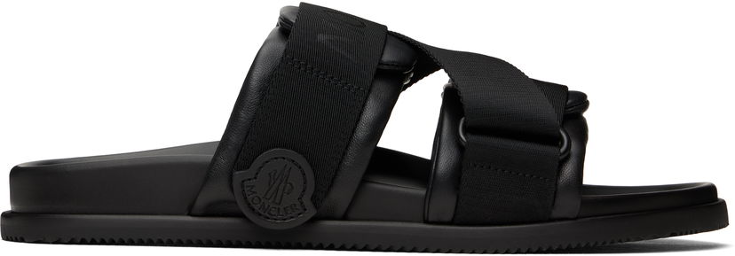 Sneakers og sko Moncler Moncler Mon Summer Sandals Sort | K109A4L00010M5027