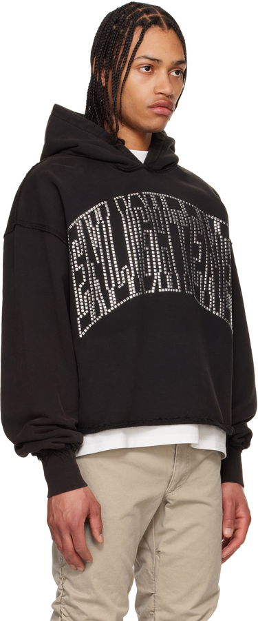 Sweatshirt MISBHV MISBHV 'Enlighted' Cropped Hoodie Sort | 250M215, 1