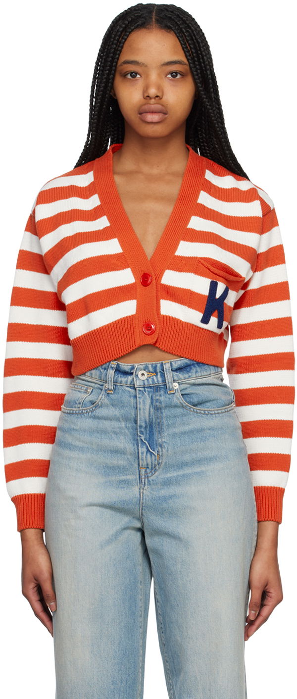 Sweater KENZO Paris Nautical Stripes Orange | FD52CA3563CG, 0