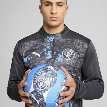 T-shirt Puma Manchester City Pre-Match Quarter-Zip Top Sort | 779156_74, 1