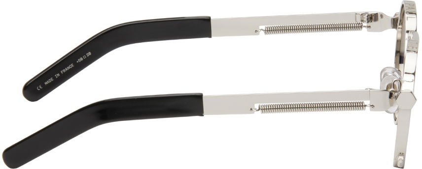 Solbriller Jean Paul Gaultier Jean Paul Gaultier 56-8171 Round Sunglasses Metalisk | 24/30-U-LU008-X055-91, 1
