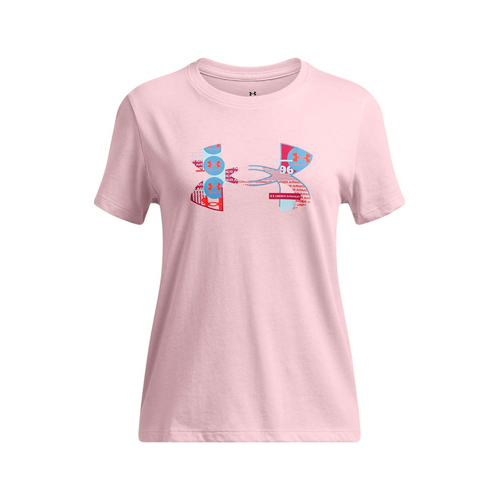 T-shirt Under Armour Big Logo Fill Graphic T-Shirt Lyserød | 1389769-647, 0