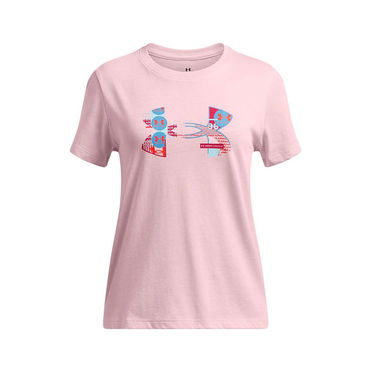 T-shirt Under Armour Big Logo Fill Graphic T-Shirt Lyserød | 1389769-647, 0