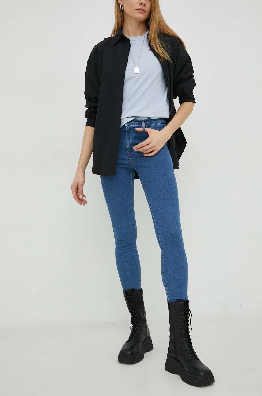 Jeans Levi's 720 High Waist Jeans Mørkeblå | 52797.0352, 0