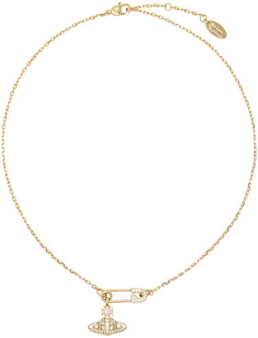 Halskæde Vivienne Westwood Lucrece Pendant Necklace Metalisk | 63020291-02R102-IM, 0
