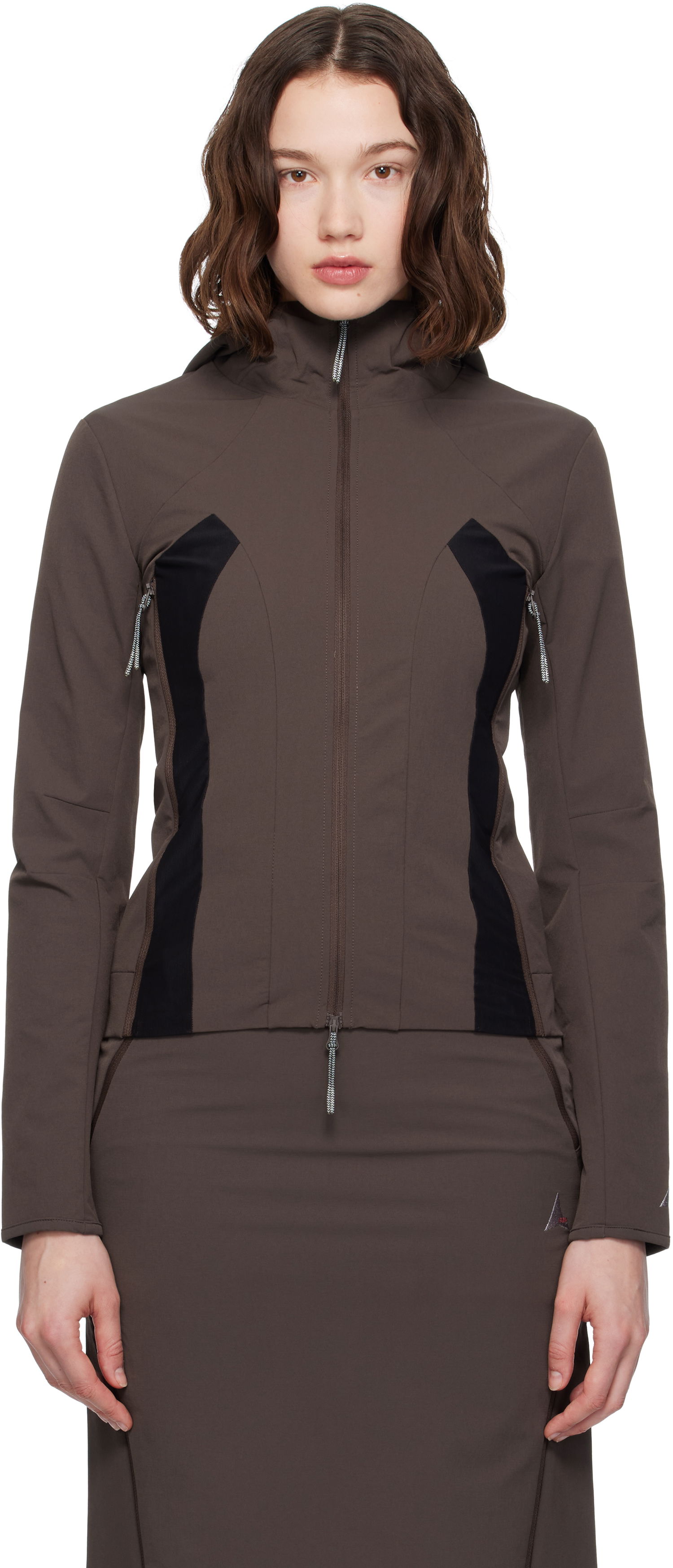 Jakke ROA ROA Hike Jacket Brun | RBWW007FA05, 0