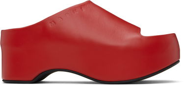 Sneakers og sko Marni Marni Platform Heeled Sandals Rød | SAMS021604 P3628, 0