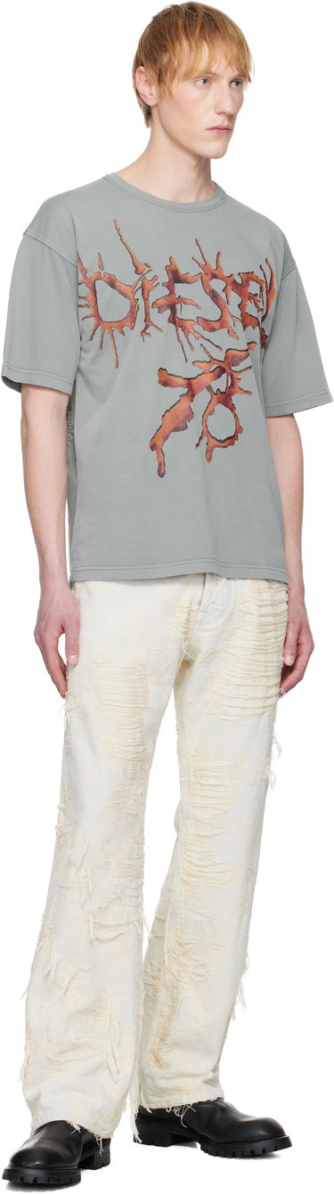 T-shirt Diesel Diesel T-Boxt-R28 Graphic T-Shirt Grå | A17639-0SLBT-9DU, 3