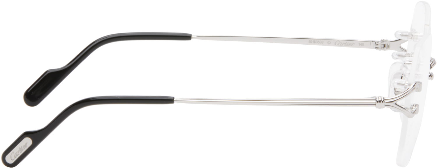 Solbriller Cartier Cartier 'Signature C de Cartier' Rimless Glasses Metalisk | CT0564O-002, 1