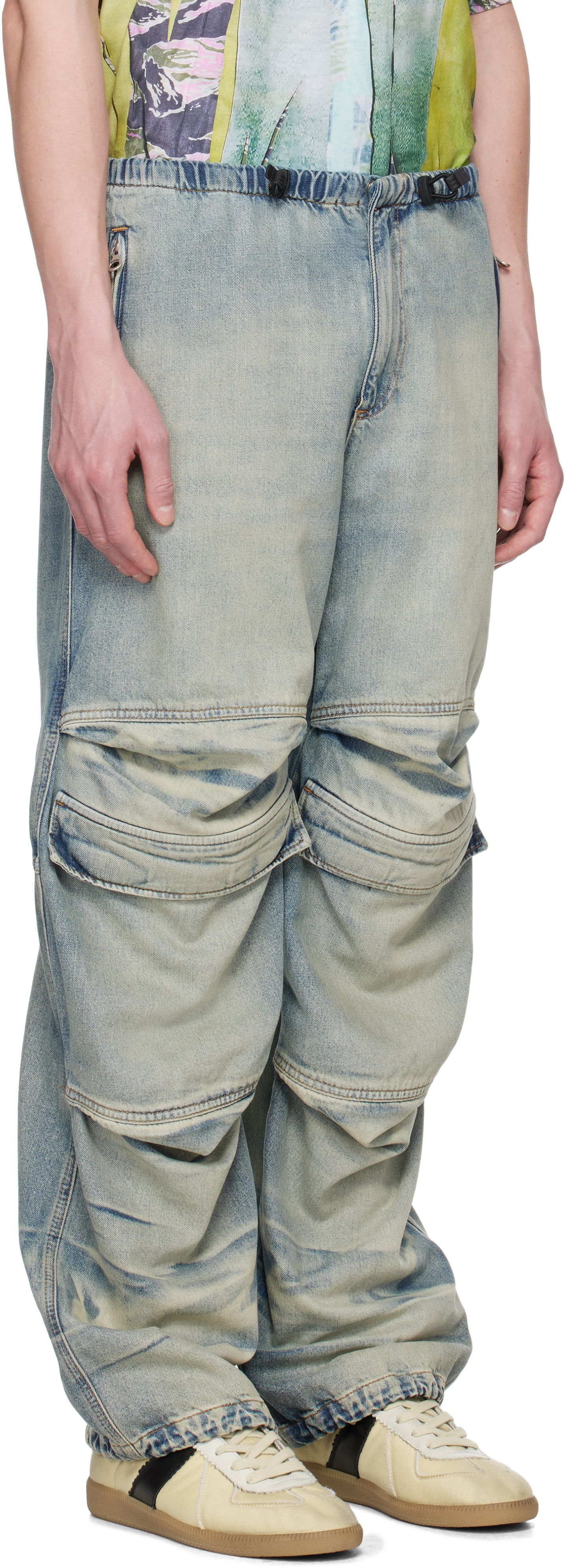 Cargo bukser Diesel Relaxed D-Dayetz Jeans by Diesel Blå | A17317-0ABDF-01, 1