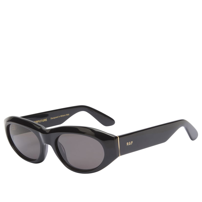 Solbriller RETROSUPERFUTURE Sleek Thick-Frame Cinema Sunglasses Sort | 8059026147802