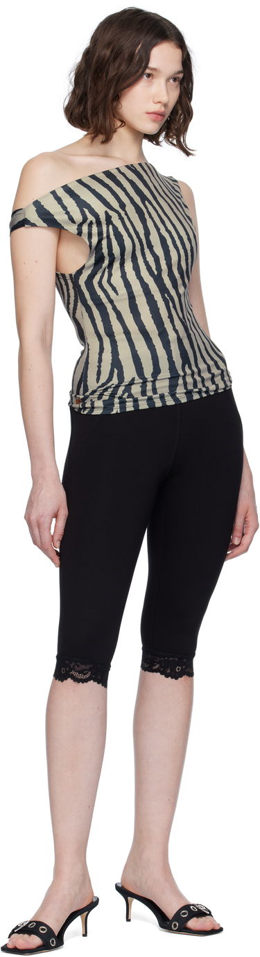 Leggings Miaou Miaou Billy Capri Short Leggings Sort | 3012PONBLK, 3