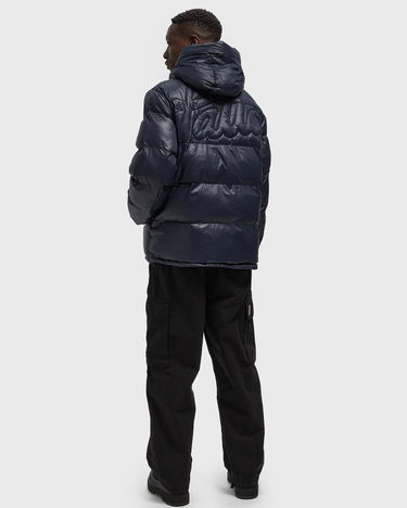 Puffer jakke Patta Glossy Quilted Hooded Puffer Jacket Mørkeblå | POC-AW25-3200-348-0031-202, 2