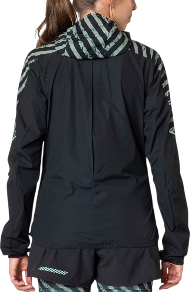 Vindjakke Dynafit Trail Wind Hooded Jacket Sort | 08-0000071913-5421, 1