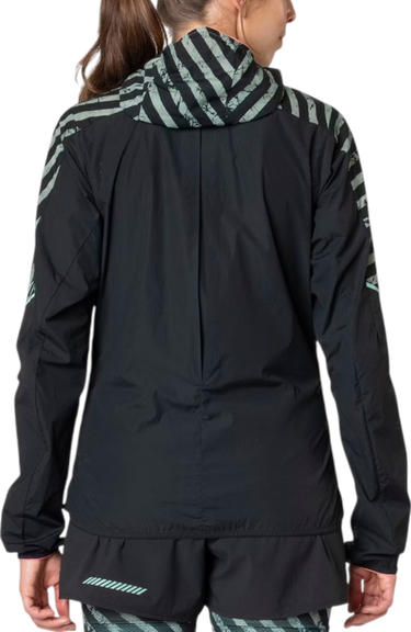 Vindjakke Dynafit Trail Wind Hooded Jacket Sort | 08-0000071913-5421, 1
