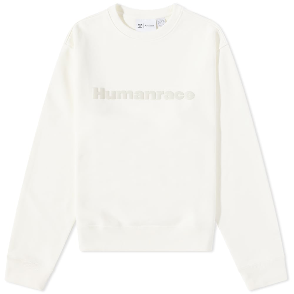 Sweatshirt adidas Originals Pharrell Williams Humanrace Crew Sweat Grå | HK6695, 0