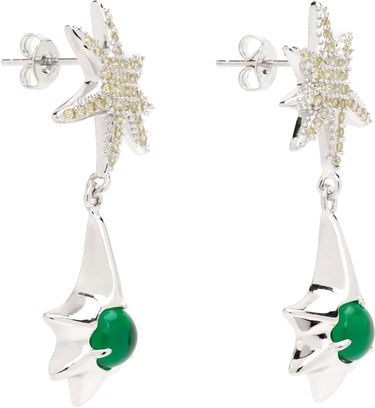 Øreringe Collina Strada Collina Strada Star Drop Chrysoprase Earrings Grøn | XX1095, 1