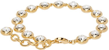 Armbånd Amina Muaddi Crystal-Embellished Anklet Metalisk | IRIS ANKLET, 1