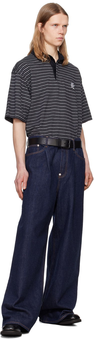 Polo skjorte KENZO Kenzo Paris VERDY Edition Embroidered Polo Sort | FF55PO5414SD, 4