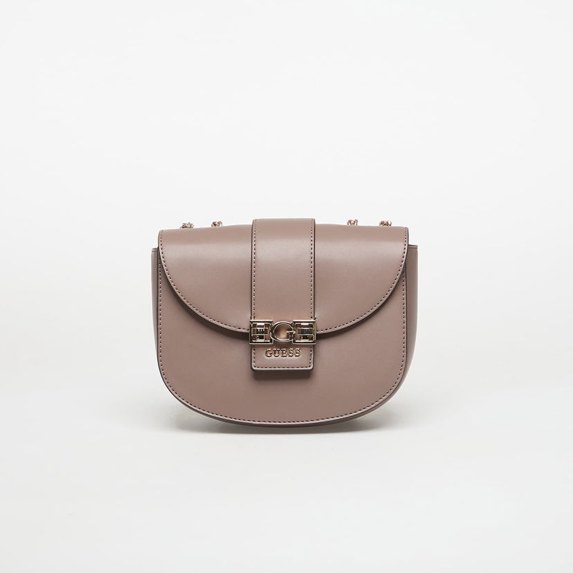 Skuldertaske GUESS Jane Convertible Xbody Flap Beige | HWVG9891210-DRT