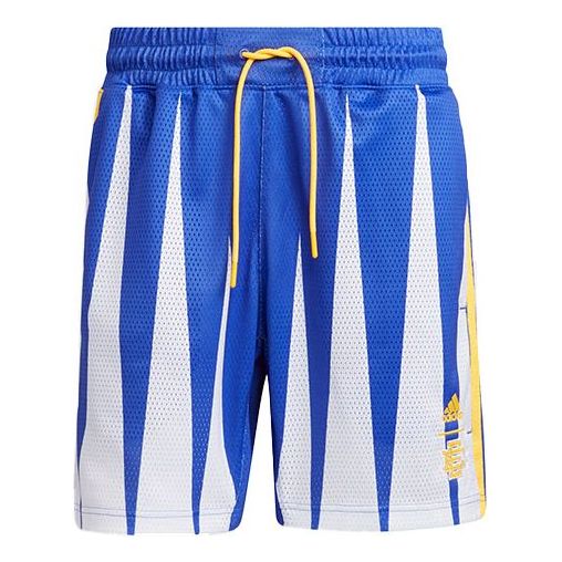 Shorts adidas Originals Eric Emanuel Crossover Mesh Basketball Shorts Blå | H56399