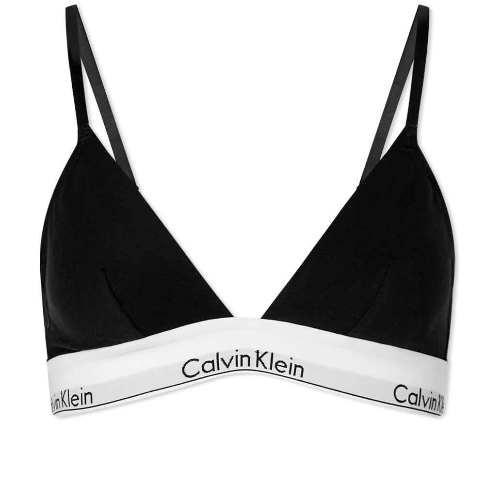 Bh CALVIN KLEIN Unlined Triangle Bra Sort | 000QF1061E001, 0
