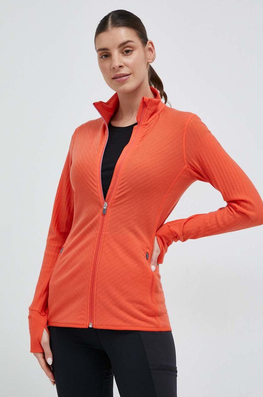Sweatshirt Icebreaker Descender Zip Sweatshirt Orange | IB1039007291, 0