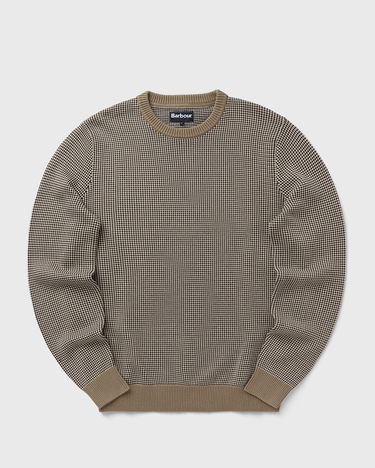 Sweater Barbour Wells Crew Neck Patterned Knit Flerfarvet | MKN1665ST17, 0