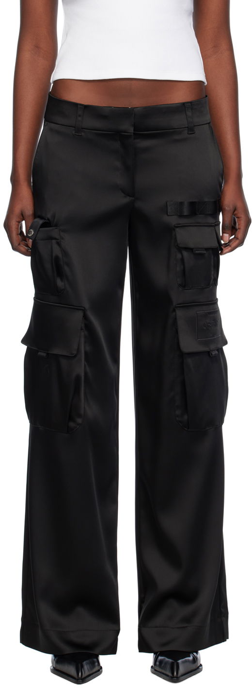 Bukser Off-White Toybox Trousers Sort | OWCF017S24FAB0031010