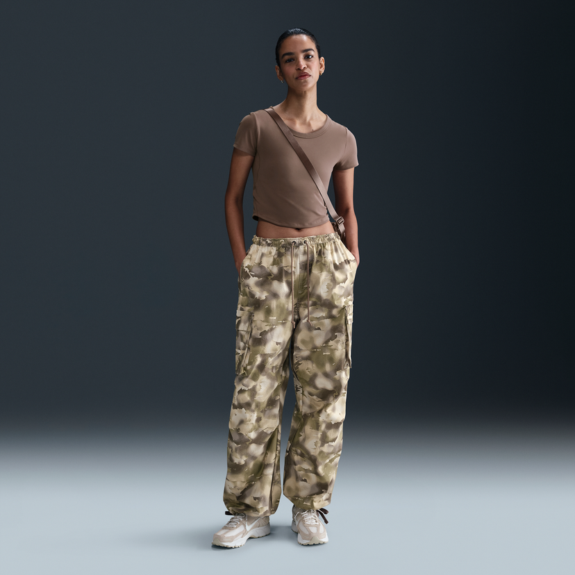 Cargo bukser Nike Nike Sportswear Loose Fit Mid-Rise Cargo Pants Beige | HM9015-104