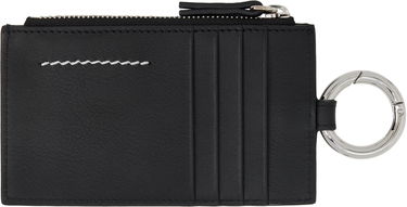Tegnebog Maison Margiela MM6 Maison Margiela Leather Wallet with Ring Sort | SA6UI0031 P8332, 1