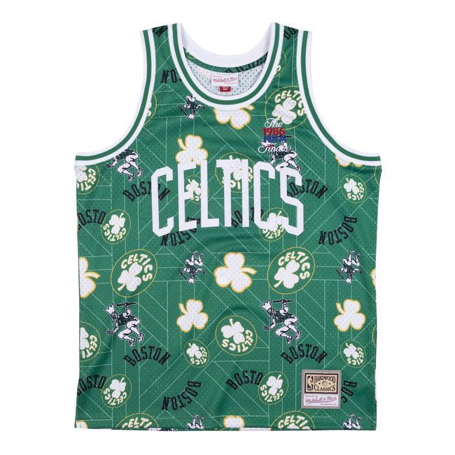 Jersey Mitchell & Ness Boston Celtics Swingman Jersey Grøn | MSPOBW19081-BCEPTKG, 0