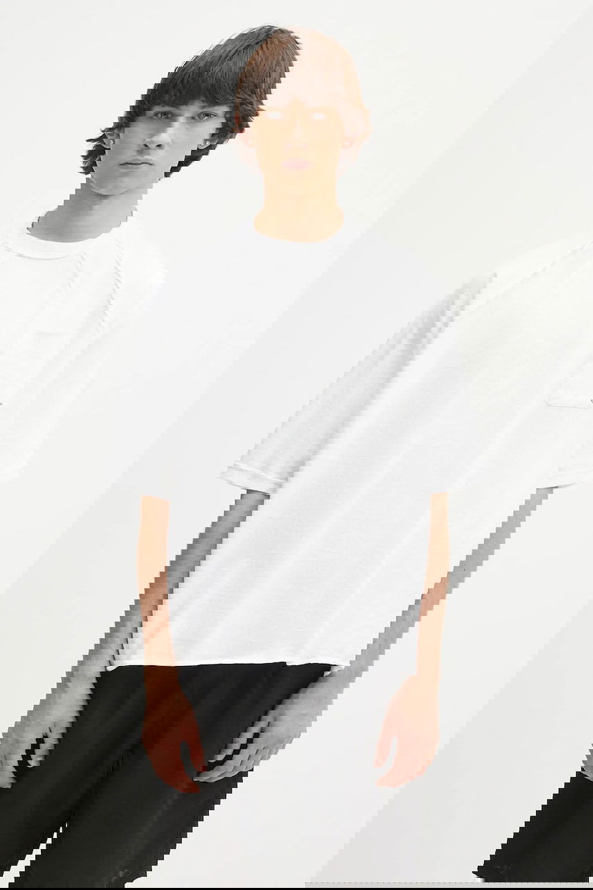 T-shirt UNDERCOVER Undercover C/S Pocket T-Shirt Hvid | UC1E4817, 0