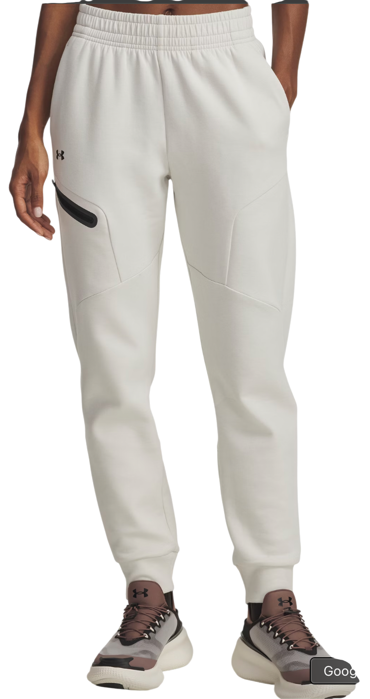 Joggingbukser Under Armour Under Armour Unstoppable Fleece Pants Hvid | 1379846-110