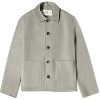 Jakke AMI Double Face Wool Jacket Grå | HJK200-WV0022-263, 1
