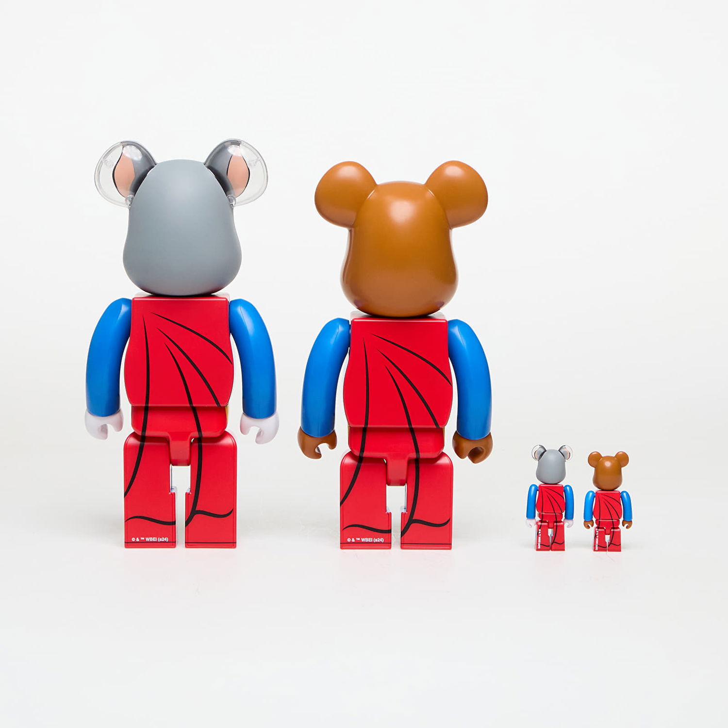 Collectible Medicom Toy BE@RBRICK Tom & Jerry As Superman 100% & 400% Set Flerfarvet | 4530956612768, 1