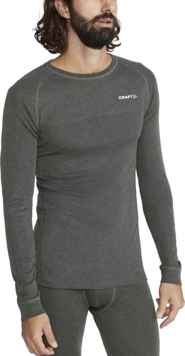 T-shirt Craft Long Sleeve Grå | 1911546-680200