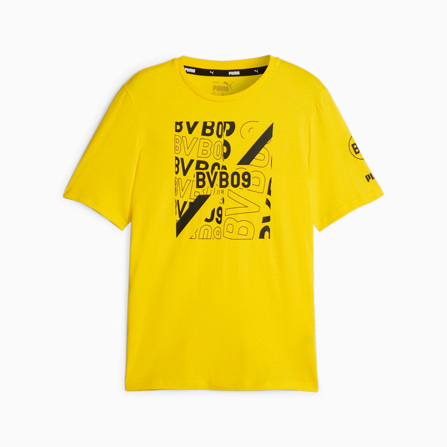 T-shirt Puma Borussia Dortmund FtblCore T-Shirt Gul | 771857_01, 1