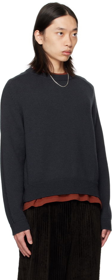 Sweater OUR LEGACY OUR LEGACY True Roundneck Sweater Mørkeblå | M4253TO, 1