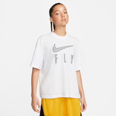 T-shirt Nike Dri-FIT Swoosh Fly Boxy Tee Hvid | DV2373-100, 0
