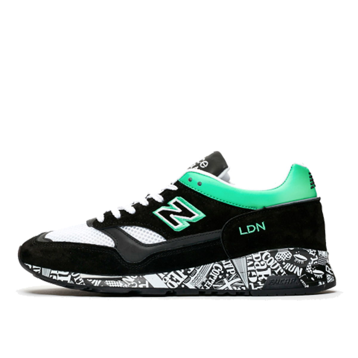 Sneakers og sko New Balance 1500 London Marathon Sort | M1500VMM, 1