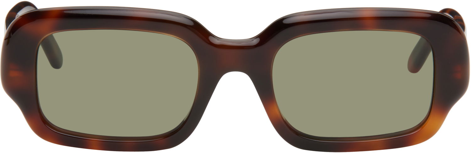 Solbriller Loewe Loewe Rectangular Slim Sunglasses Brun | LW40158I@5152N 192337200236, 0