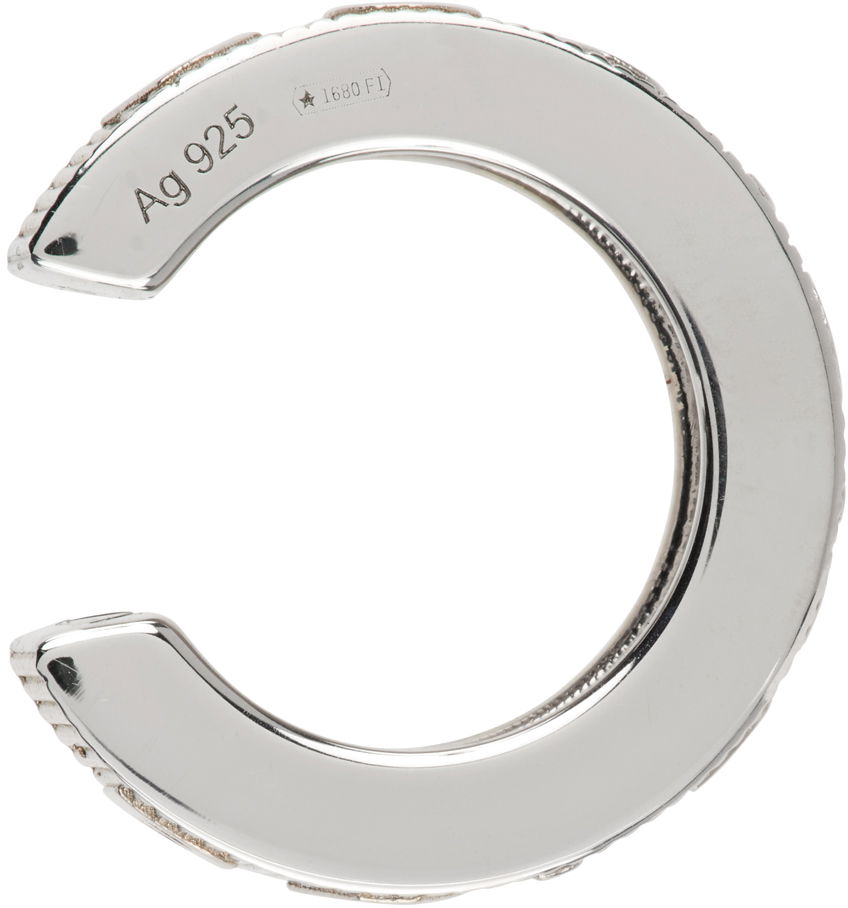 Øreringe Balenciaga XL Single Ear Cuff Grå | 716339 J8400, 0