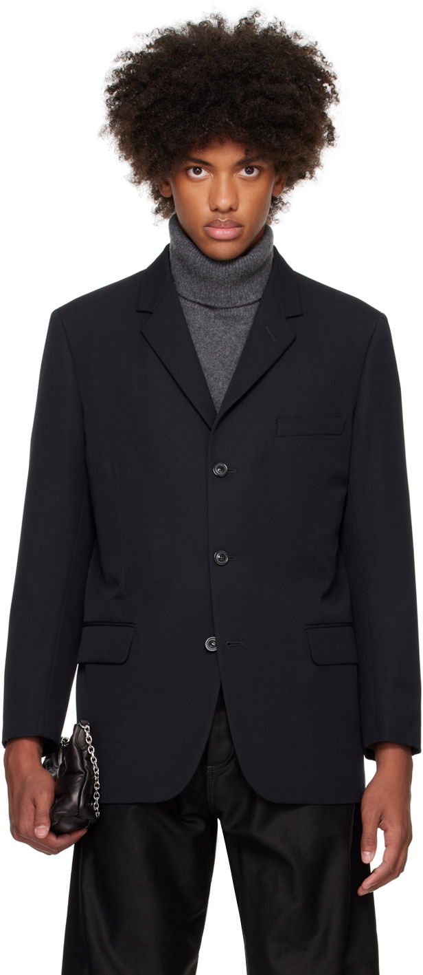 Frakker Maison Margiela Suit Blazer Mørkeblå | S50BN0528 S76539