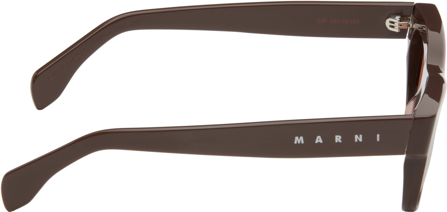 Solbriller Marni Marni Angdoa Sunglasses Brun | EIP, 1