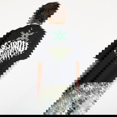T-shirt Marcelo Burlon Marcelo Burlon County Goth Boxy T-Shirt Sort | CMAA05AS25JER0031052, 4